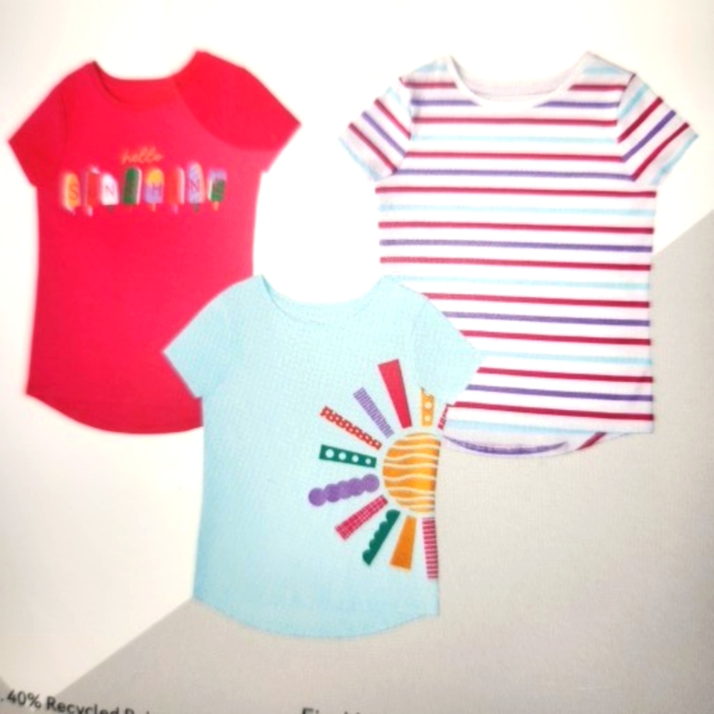 Vibrant Spring Colors Short Sleeve Tees